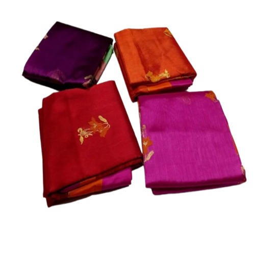 Painted Chanderi Fabric