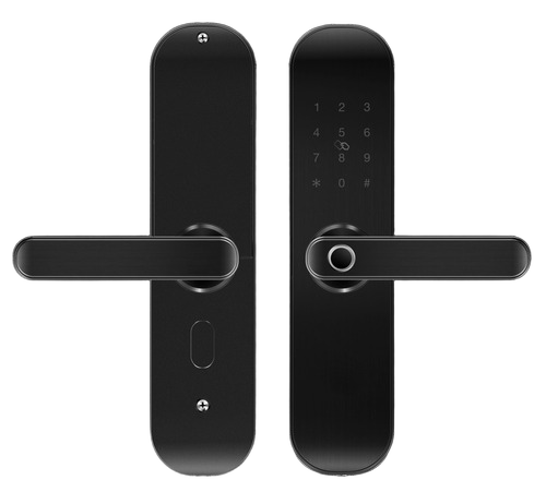 Electronic Door Lock - Color: Black