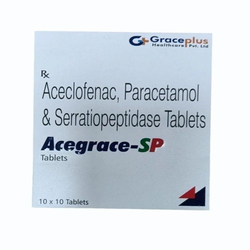Paracetamol Serratiopeptidase Tablet