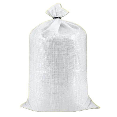 Pp Woven Food Bags - Color: White