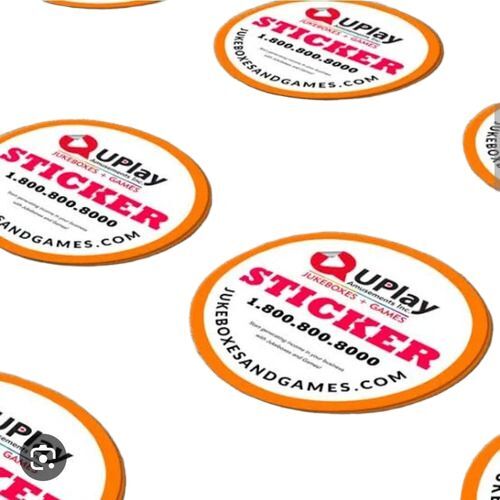 Round Stickers - Coating Type: 1