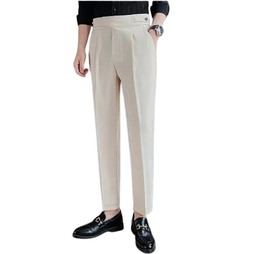 White Men Formal Pant