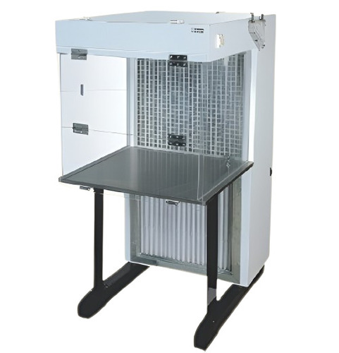 Indosati Laminar Air Flow Cabinet Wooden - Color: Silver