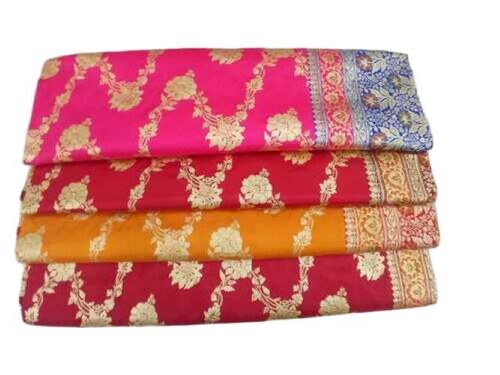 Satin Pure Banarasi Katan Silk Saree - Gender: Female