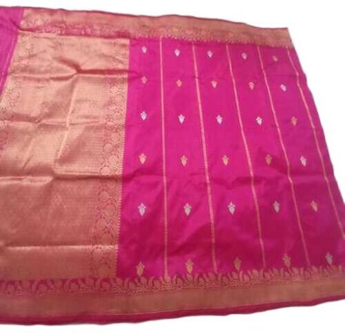 Traditional Appeal Pure Katan Silk Saree - Gender: Female