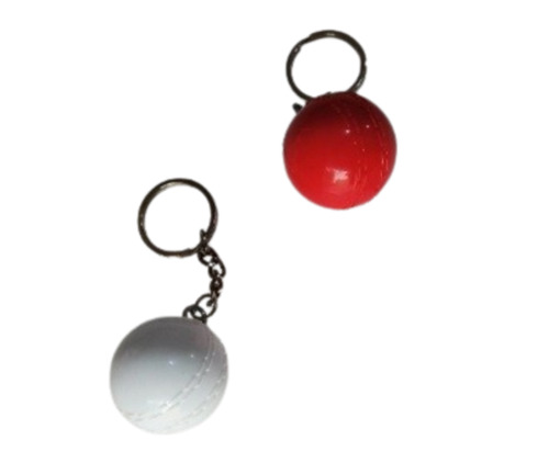 Cricket Ball Keyring