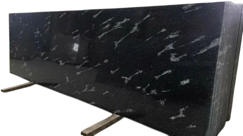 Fish Black Granite Slab By Laxmi Gour Marble & Granites