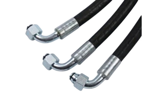 Hydraulic Hose Pipe Assemblies - Color: Black