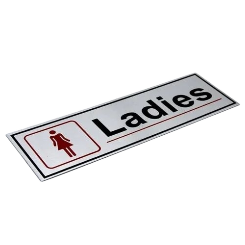 Ladies Stainless Steel Name Plate