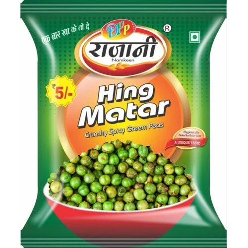Rajaani Hing Matar Namkeen - Feature: Crispy