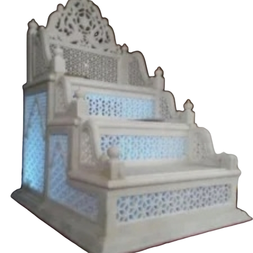 White Marble Masjid Mimber