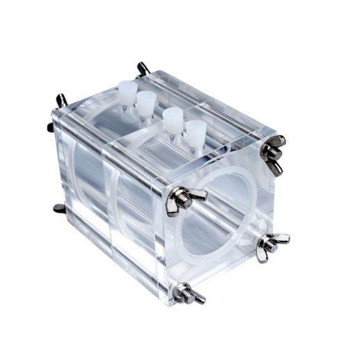 Two Chambered Glass Microbial Fuel Cells - Application: Industrial