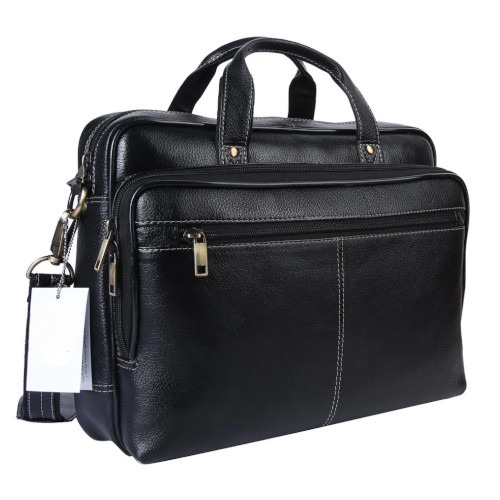 Black Leather Handbag