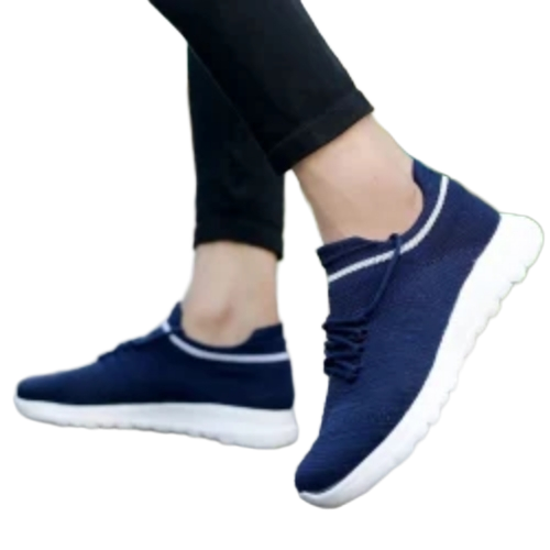 Blue Plain Ladies Shoes