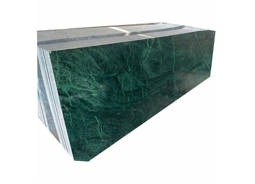 Green Granite Slabs - External Wall Materials: Breeze Blocks
