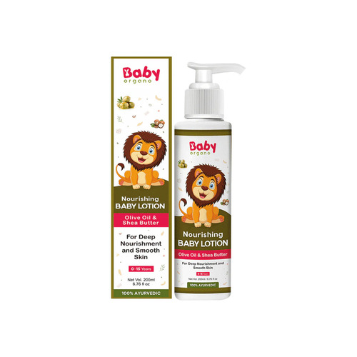 Baby Organo Nourishing Baby Lotion - Material: Concentrated