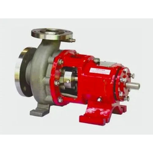 Chemical Process Back Pullout Pump - Color: Red