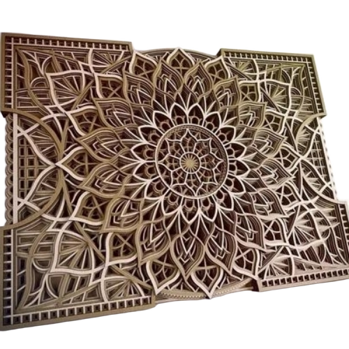 Multilayer Mandala Wall Art