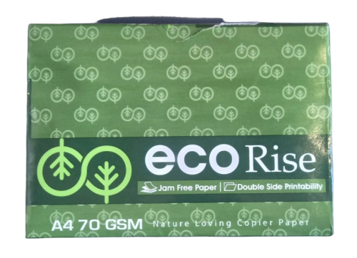 Eco Rise A4 Copier Paper - Color: White