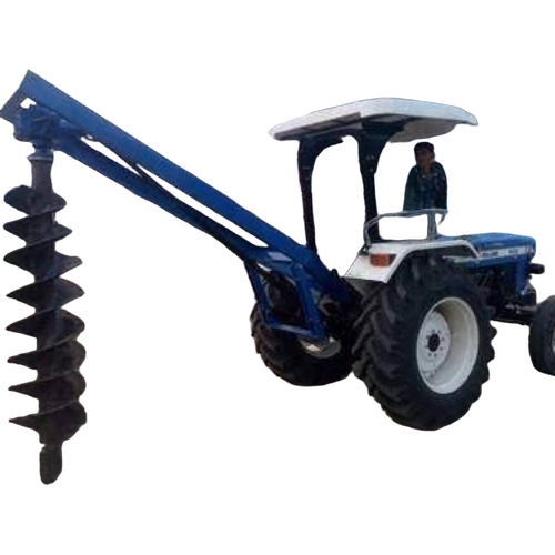 Tractor Hydra Come Post Drill Machine