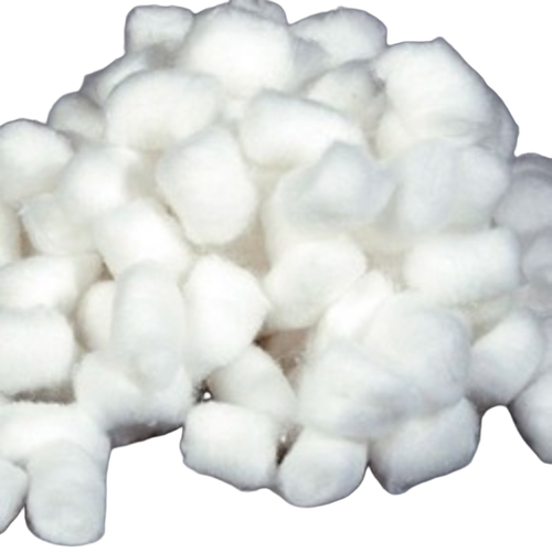 White Raw Cotton