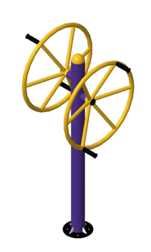 Shoulder Wheel - Material: Gi