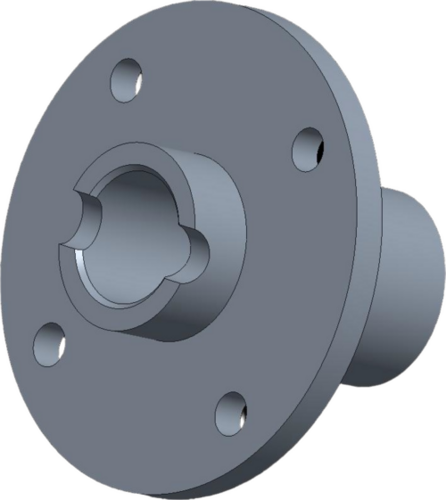 A1-22 Wall And Ceiling Mounted Silver 0 Cmh Chimney Aluminium Bush - Duct Diameter: 60 Millimeter (mm)