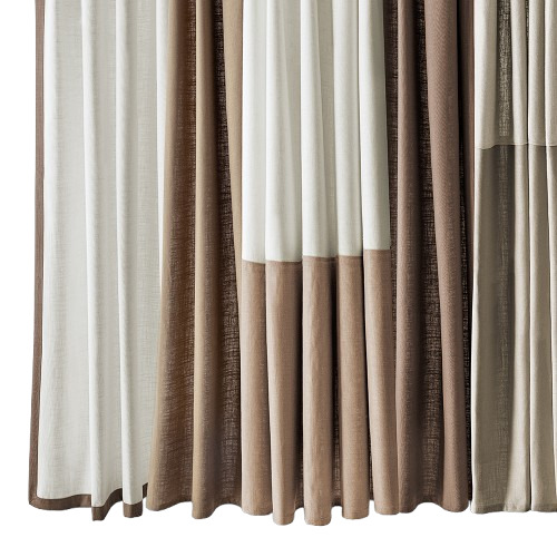 Chint Classic Taupe Curtain