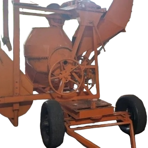 Concrete Mixer Machine With Lift Hoper 