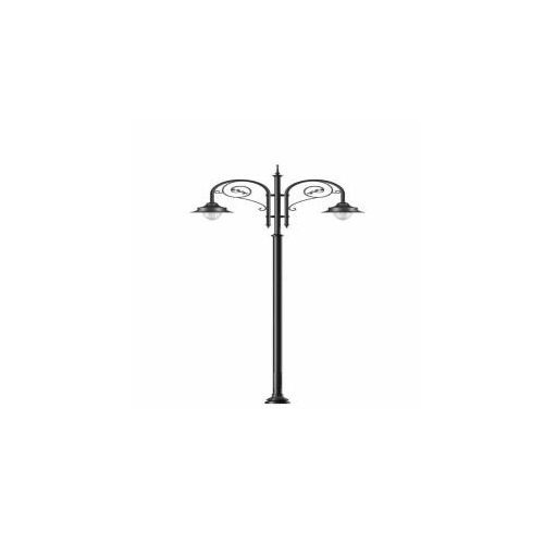 Double Arm Designer Lighting Pole - Height: 9 Meter (M)