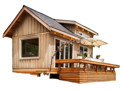 Modular Pine Wood Cottage