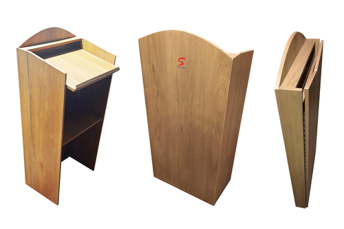 Portable Foldable Podium Lectern Stand (Sp-503b)