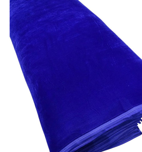 Royal Blue Premium 9000 Micro Velvet Fabric By Meter