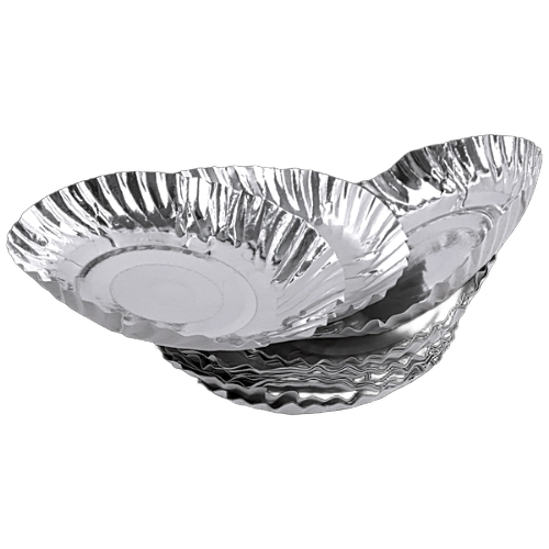 Silver Paper Plate