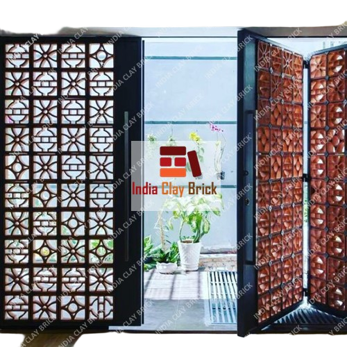 Terracotta Jali Tiles By India Clay Brick