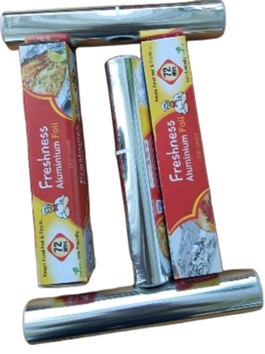 Aluminium Foil Rolls - Color: Metallic