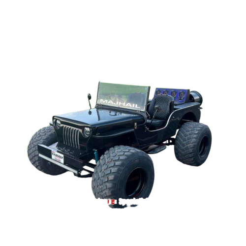 Open Roof Modified Jeep