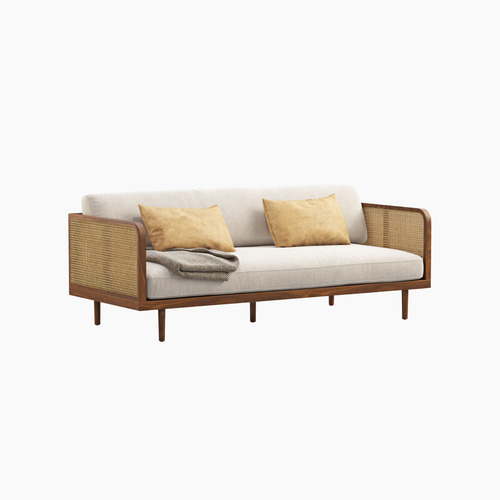 Wooden Sofa - Wood Standard Brown | Durable Eco-Friendly Long Lasting Termite Free