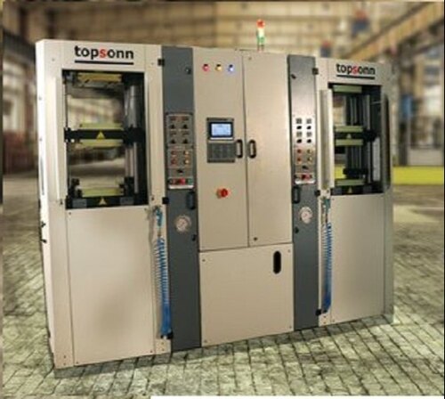 Double Station Rubber Compression Moulding Machine