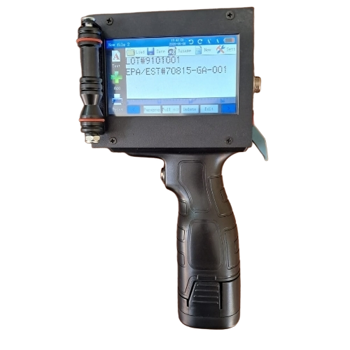 Manual Inkjet Batch Coding Machine