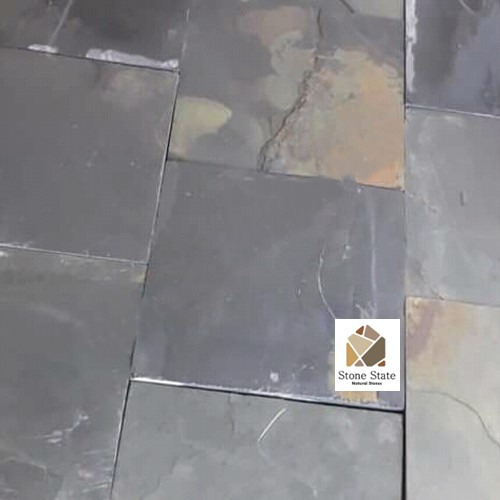 Black Rustic Slate - Size: 30X30