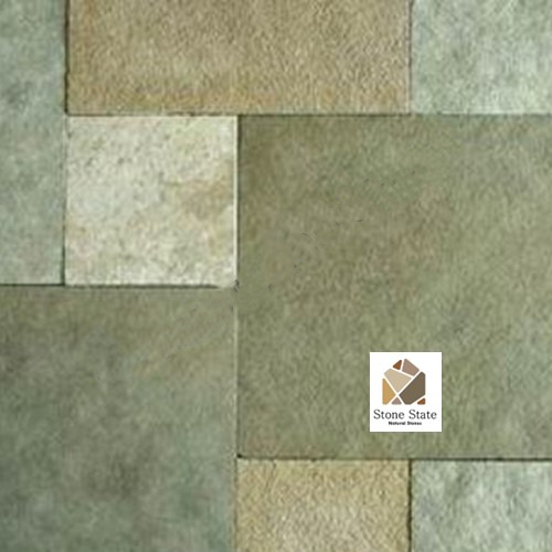 Himachal Green Slate Stone - Stone Form: Tile