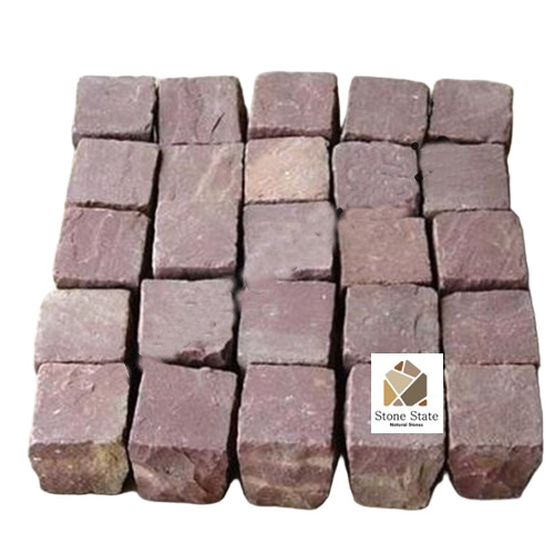 Red Cobbles - Natural Stone Type: Sandstone