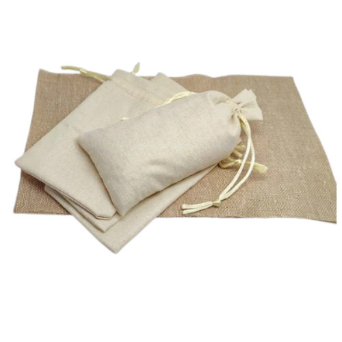 Cloth Muslin Pouch Bag