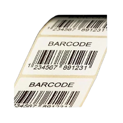 Printed Barcode Label