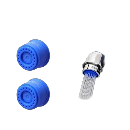 Water Conservation Shower Aerator - Color: Blue