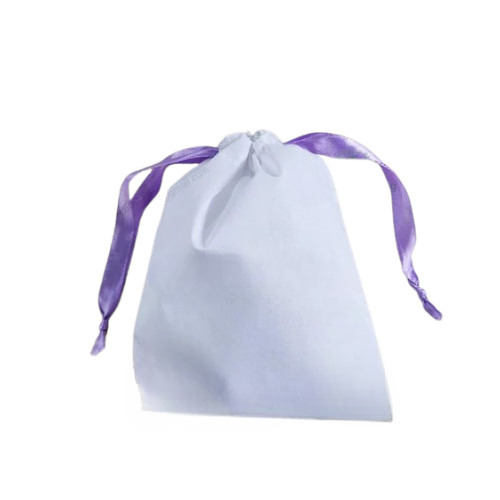 White Cotton Potli Bag