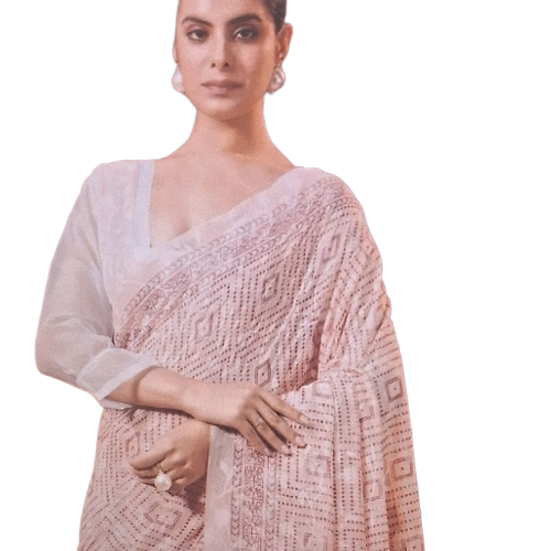 Floral Printed Saree 