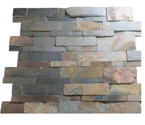 Jack Multi Natural Slate Stone Wall Cladding - Dimension (L*W*H): 150X600 Millimeter (Mm)