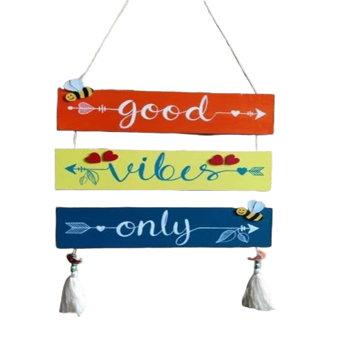 Welcome Home Wall Hanging - Color: Multicolor